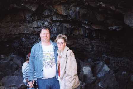 Astrid & Ralph in ice caves